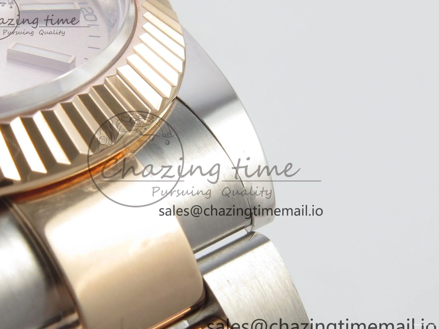 0127 Sporty DateJust 41 126331 SS RG ARF 1:1 Best Edition RG Stick Dial on Oyster Bracelet SH3235 (Weighted) 197